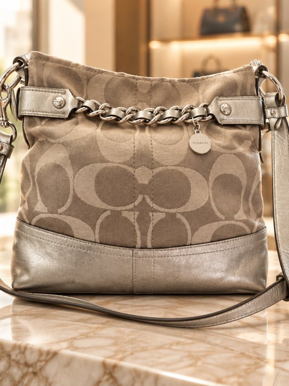 AUTHENTIC COACH CROSSBODY